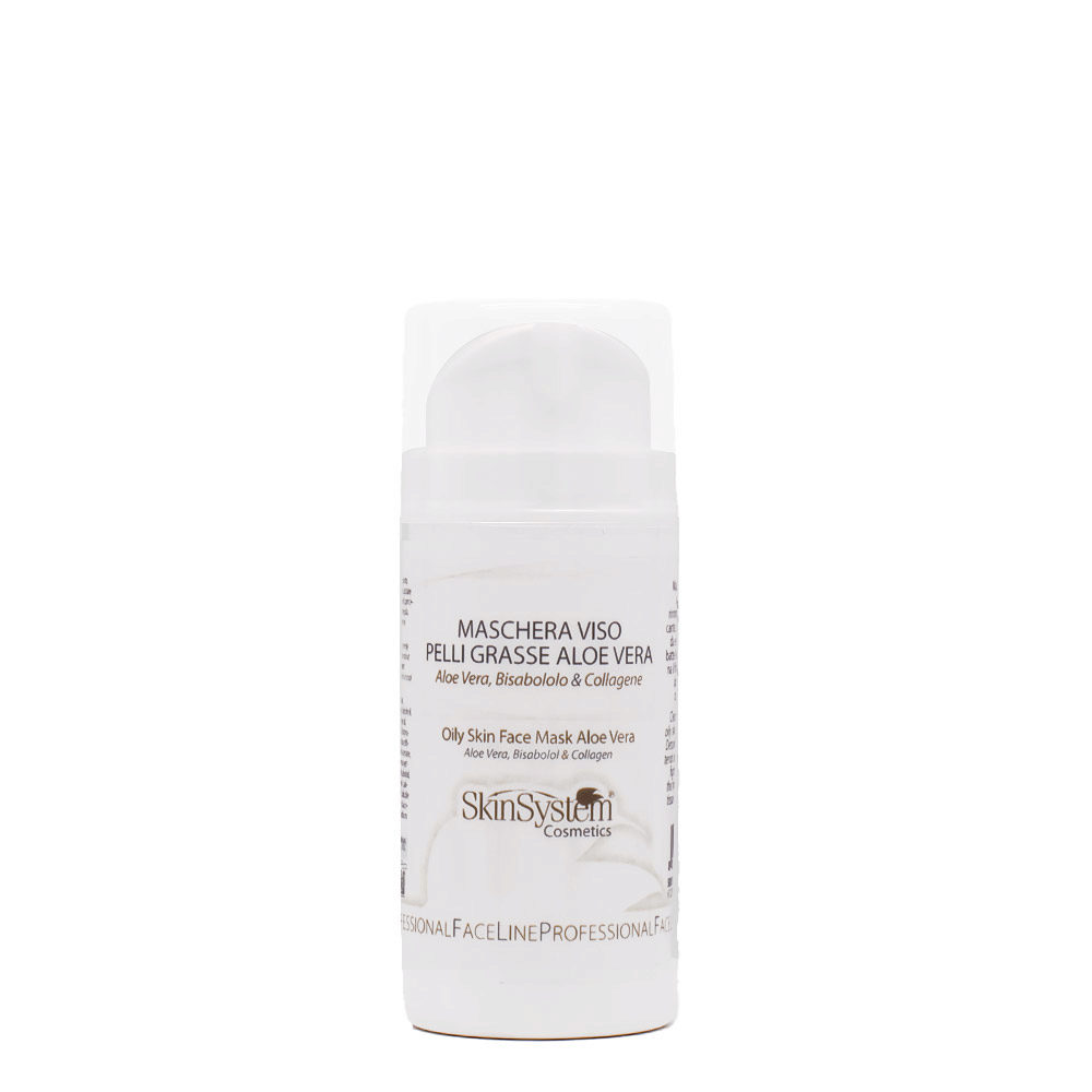 SkinSystem Oily Skin Face Mask Aloe Vera 100ml - face mask for oily skin