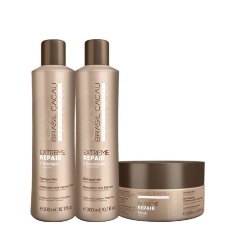 Cadiveu Extreme Repair Shampoo 300ml Conditioner 300ml Mask 200ml
