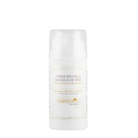 SkinSystem Face Cream Oily Skins Aloe Vera 100ml - face cream for oily skin