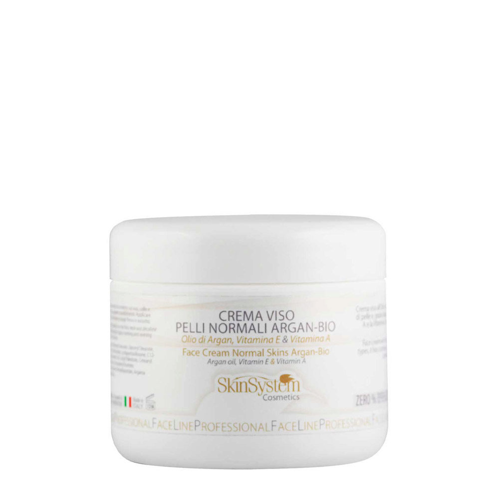 SkinSystem Face Cream Normal Skin Argan-Bio 250ml - first wrinkles face cream