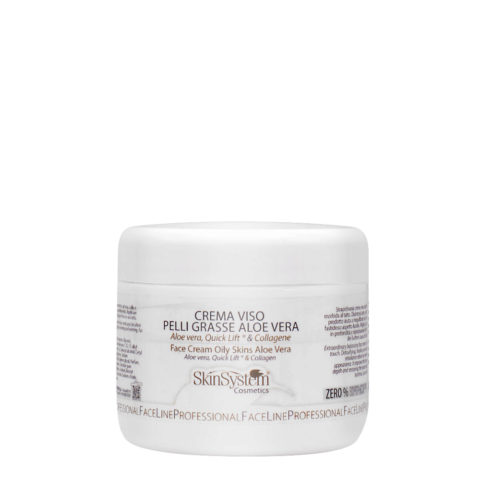 SkinSystem Face Cream Oily Skins Aloe Vera 100ml - aloe vera face cream