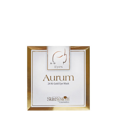 SkinSystem Aurum 24kt Gold Eye Mask/ Patch 4pcs - gold eye contour treatment