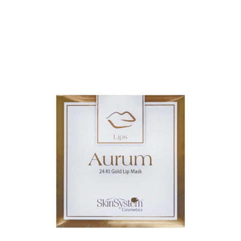 SkinSystem Aurumu 24Kt Gold Lip Mask - lip treatment with cosmetic gold