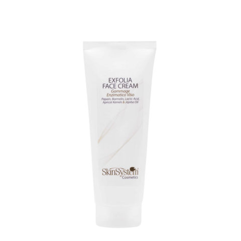SkinSystem Exfolia Face Cream 100ml - enzymatic face scrub
