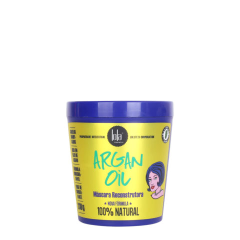 Lola From Rio Argan Oil Máscara Reconstructora 230gr - restructuring mask for damaged hair