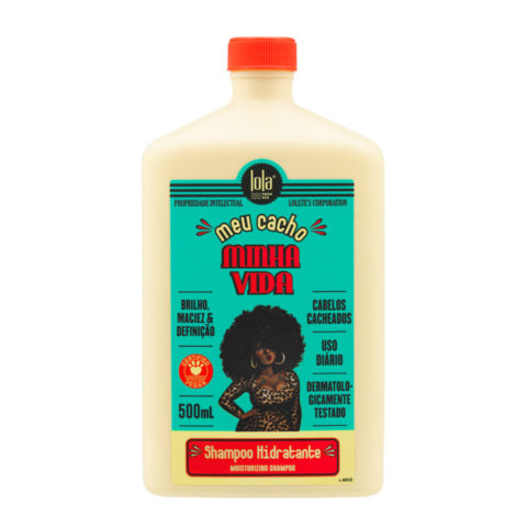 Lola From Rio Meu Cacho Minha Vida Shampoo 500ml - moisturizing shampoo for daily use