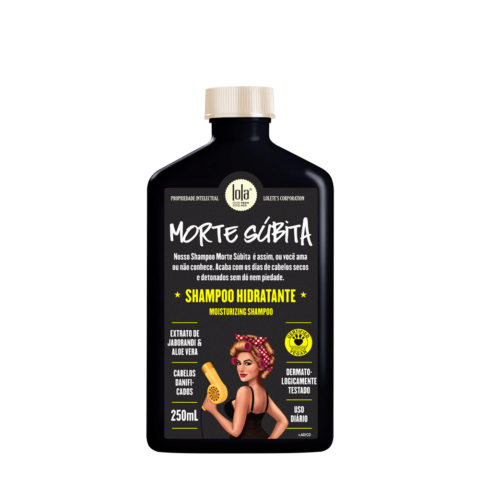 Lola From Rio Morte Súbita Shampoo Hidratante 250ml - shampoo for damaged hair