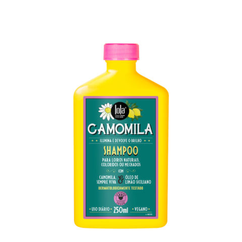 Lola From Rio Camomila Shampoo 250ml - shampoo for natural colored or highlighted blonde hair