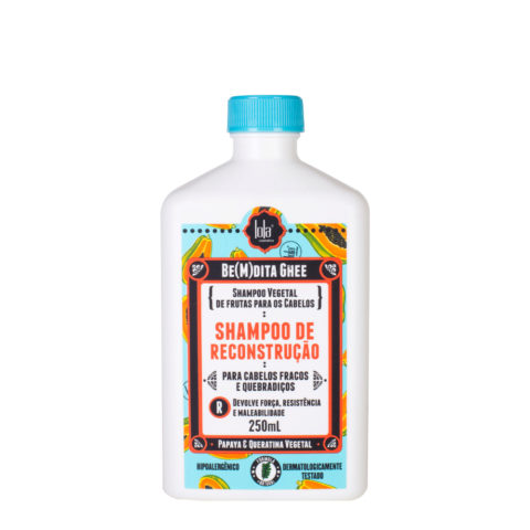 Lola From Rio Be(M)dita Ghee Shampoo de Reconstrução 250ml - restructuring shampoo