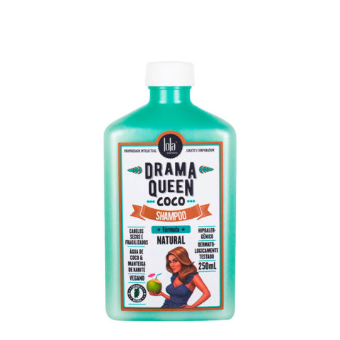 Lola From Rio Drama Queen Coco Shampoo 250ml - shampoo for dry and brittle hair