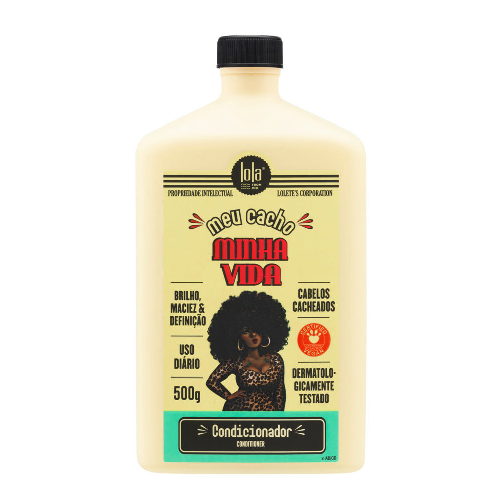 Lola From Rio Meu Cacho Minha Vida Condicionador 500ml - nourishing conditioner for curly hair