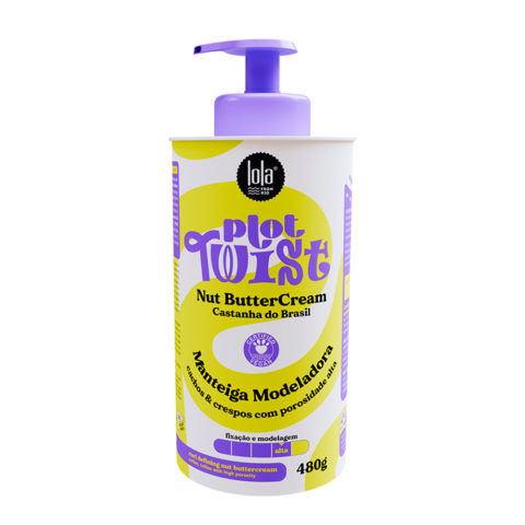 Lola From Rio Plot Twist Nut Butter Cream 480gr  - curl shaping cream