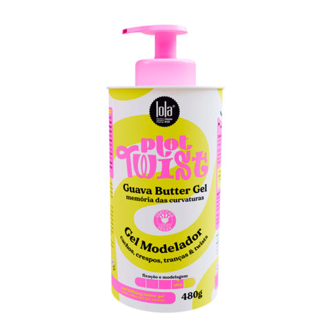 Lola From Rio Plot Twist Guava Butter Gel 480gr - curly hair gel