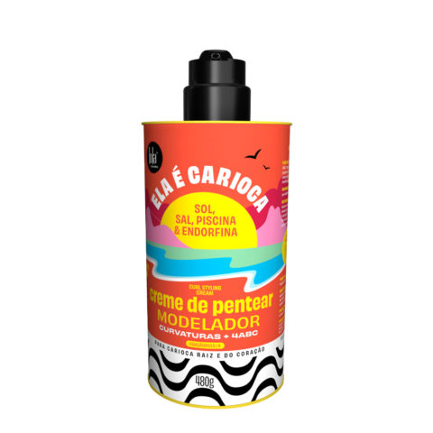 Lola From Rio Ela É Carioca Creme De Pentear Modelador 480gr - styling cream for curly hair