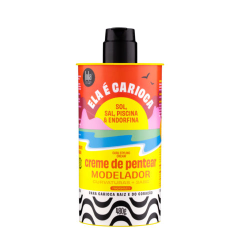 Lola From Rio Ela É Carioca Creme De pentear 3ABC 480gr - styling cream for curly hair
