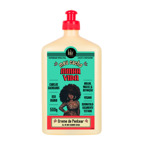 Lola From Rio Meu Cacho Minha Vida Creme De Pentear 500ml - modeling detangling cream