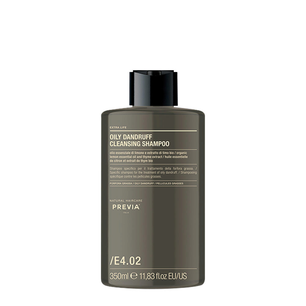 Previa ExtraLife Oily Dandruff Cleasing Shampoo 350ml - shampoo for oily dandruff