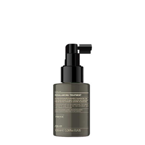 Previa Extra Life Rebalancing Treatment 100ml - anti-sebum treatment