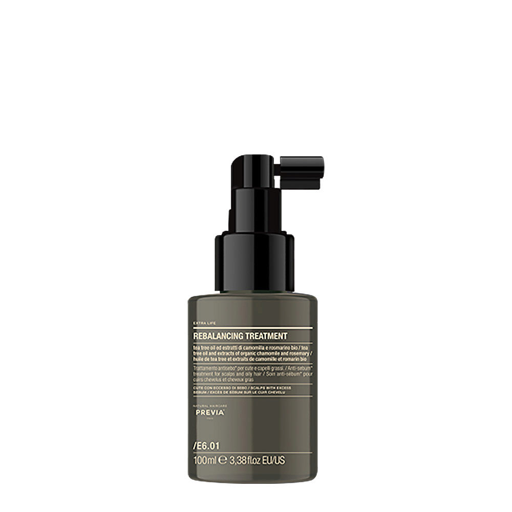 Previa Extra Life Rebalancing Treatment 100ml - anti-sebum treatment