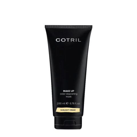 Cotril Make-Up Color Depositing Mask Sunlight Cream 200ml - conditioning color mask