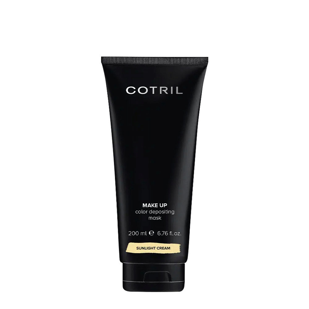 Cotril Make-Up Color Depositing Mask Sunlight Cream 200ml - conditioning color mask