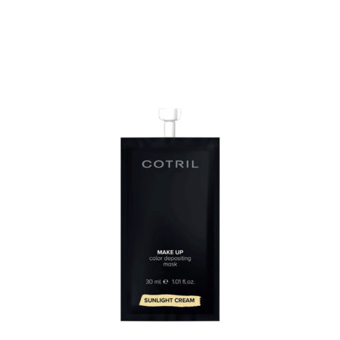 Cotril Make-Up Color Depositing Mask Sunlight Cream 30ml - conditioning color mask