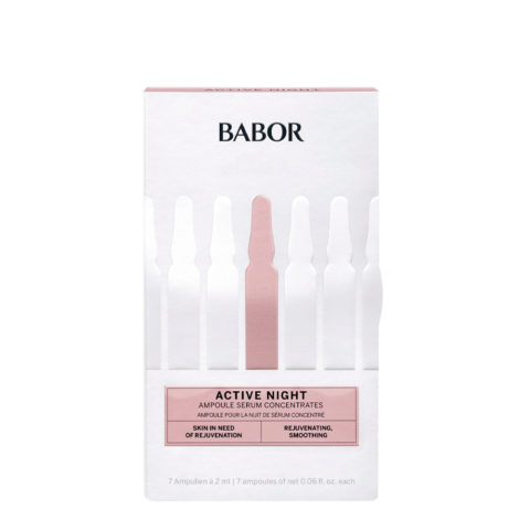 Babor Ampoule Concentrates Active Night 7x2ml - concentrated anti-aging night treatment ampoules