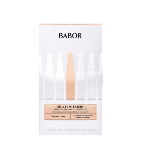 Babor Ampoule Concentrates Multi Vitamin 7x2ml  - concentrate ampoules for dull skin