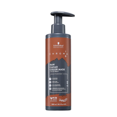 Schwarzkopf Chroma ID Color Mask 6-46 Raw Cacao 300ml - semi-permanent color mask