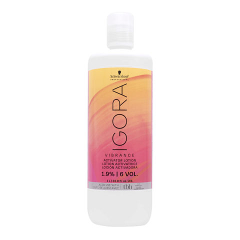 Schwarzkopf Igora Vibrance Activator Lotion 1,9% 6 Vol 1000ml - activator lotion