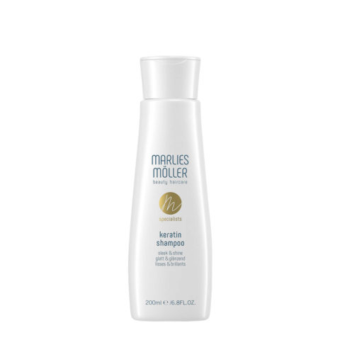 Marlies Möller Keratin Shampoo 200ml - anti-frizz restructuring shampoo