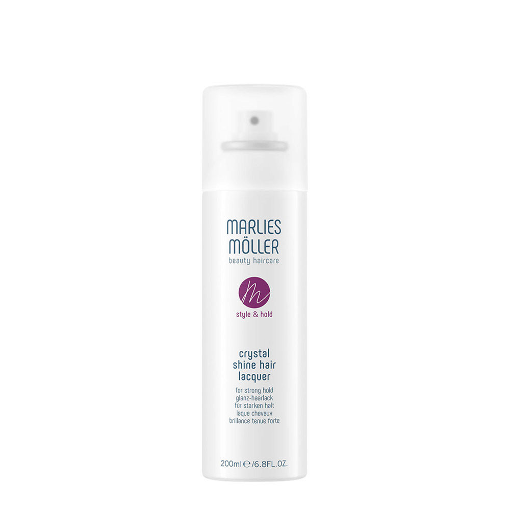 Marlies Möller Crystal Shine Hair Lacquer 200ml - strong hold hairspray