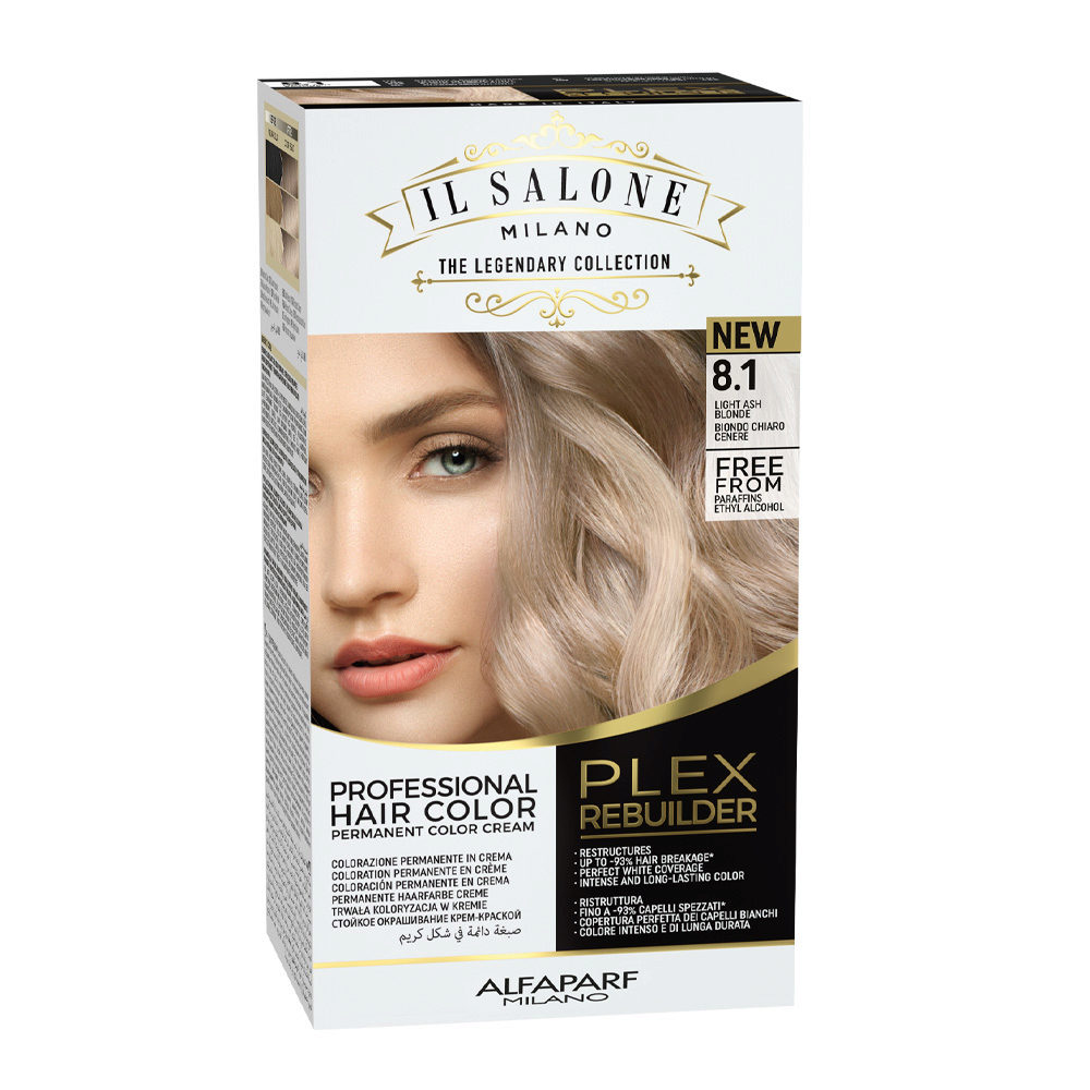 Alfaparf Milano Il Salone Plex Rebuilder Color Kit 8.1 - permanent colouring cream