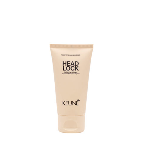 Keune Style Texture Head Lock Medium High-Shine Gel 50ml - medium hold gel