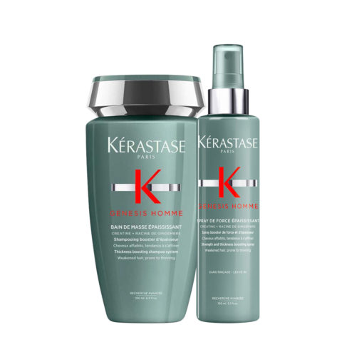 Kerastase Genesis Homme Bain Masse Epaississant 250ml Spray  150ml