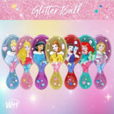 WetBrush Pro Mini Detangler Disney Glitter Ball Rapunzel - mini detangling brush