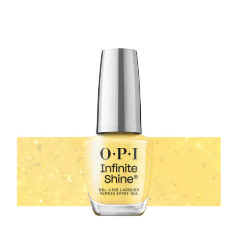 OPI Infinite Shine I'm Dreaming Spring 2025 Slay Hello To Yellow 15ml  - long-lasting nail lacquer