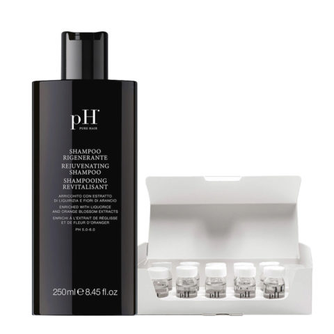 Ph Laboratories Rejuvenating Shampoo 250ml Scalp Treatment 10x5ml