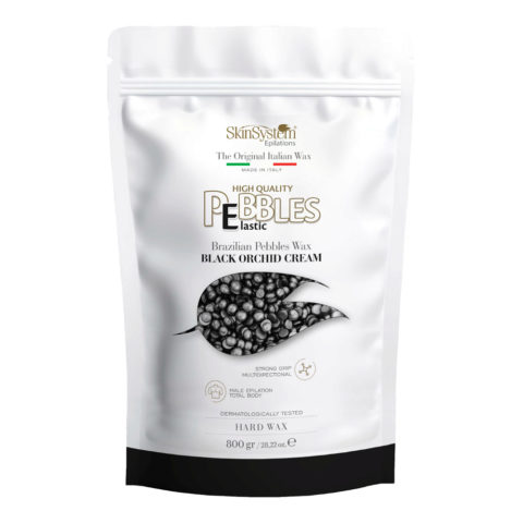 SkinSystem Le Pebbles High Quality Brazilian Pebbles Wax Black Orchid Cream 800gr - brazilian wax