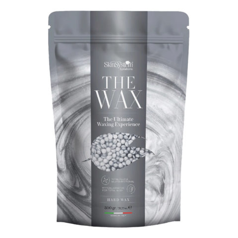 SkinSystem The Wax Silver The Ultimate Waxing Experience 800gr - elastic hair removal wax