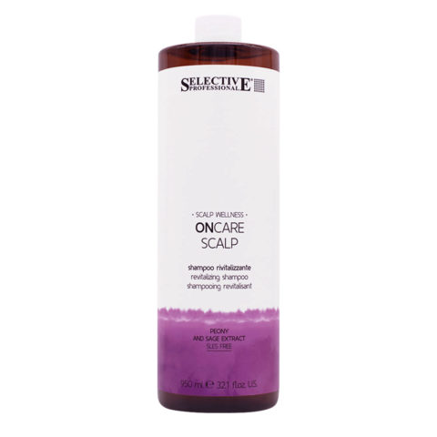 Selective Professional On Care Scalp Revitalizing Shampoo 950ml  - for fragile hair
