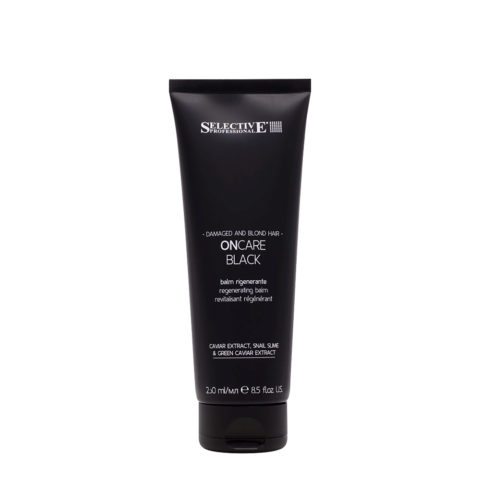 Selective Professional On Care Black Balm 250ml - regenerating conditioner for blonde hair