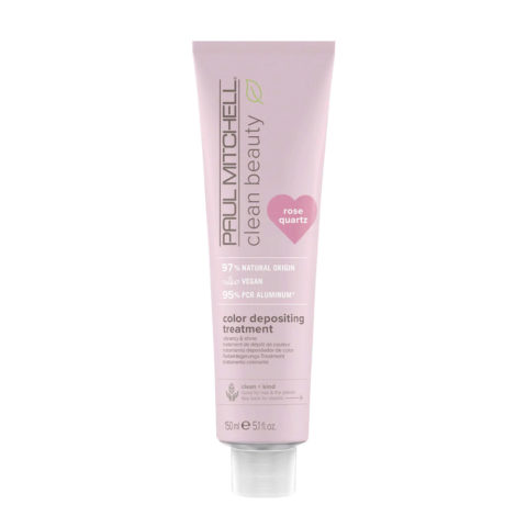 Paul Mitchell Clean Beauty Color Depositing Treatment Rose Quartz 150ml - color treatment