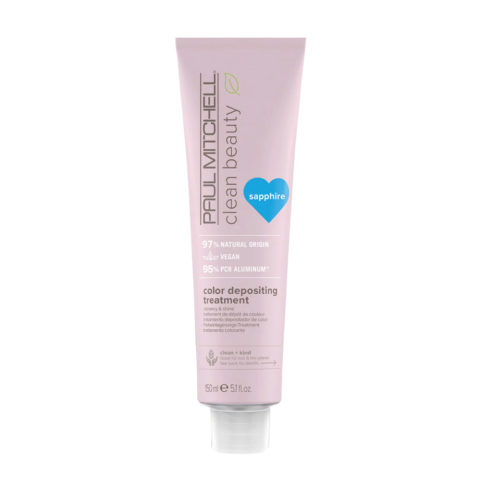 Paul Mitchell Clean Beauty Color Depositing Treatment Sapphire 150ml - color treatment