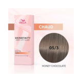 Wella Shinefinity 05/3 Light Golden Brown 60ml - demi-permanent color