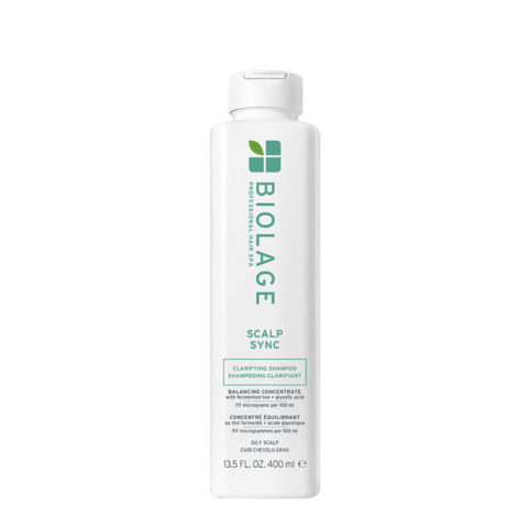 Biolage Professional Hair Spa Scalp Sync Clarifying Shampoo 400ml - shampoo for oily scalp