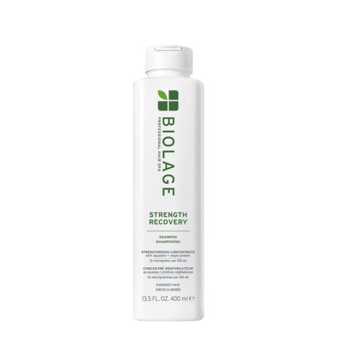 Biolage Professional Hair Spa Strenght Recovery Shampoo 400ml - damaged hair restructuring shampoo
