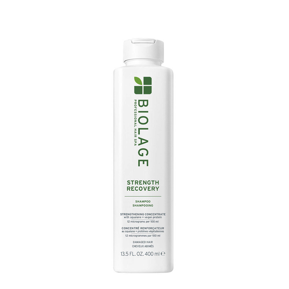 Biolage Professional Hair Spa Strenght Recovery Shampoo 400ml - damaged hair restructuring shampoo