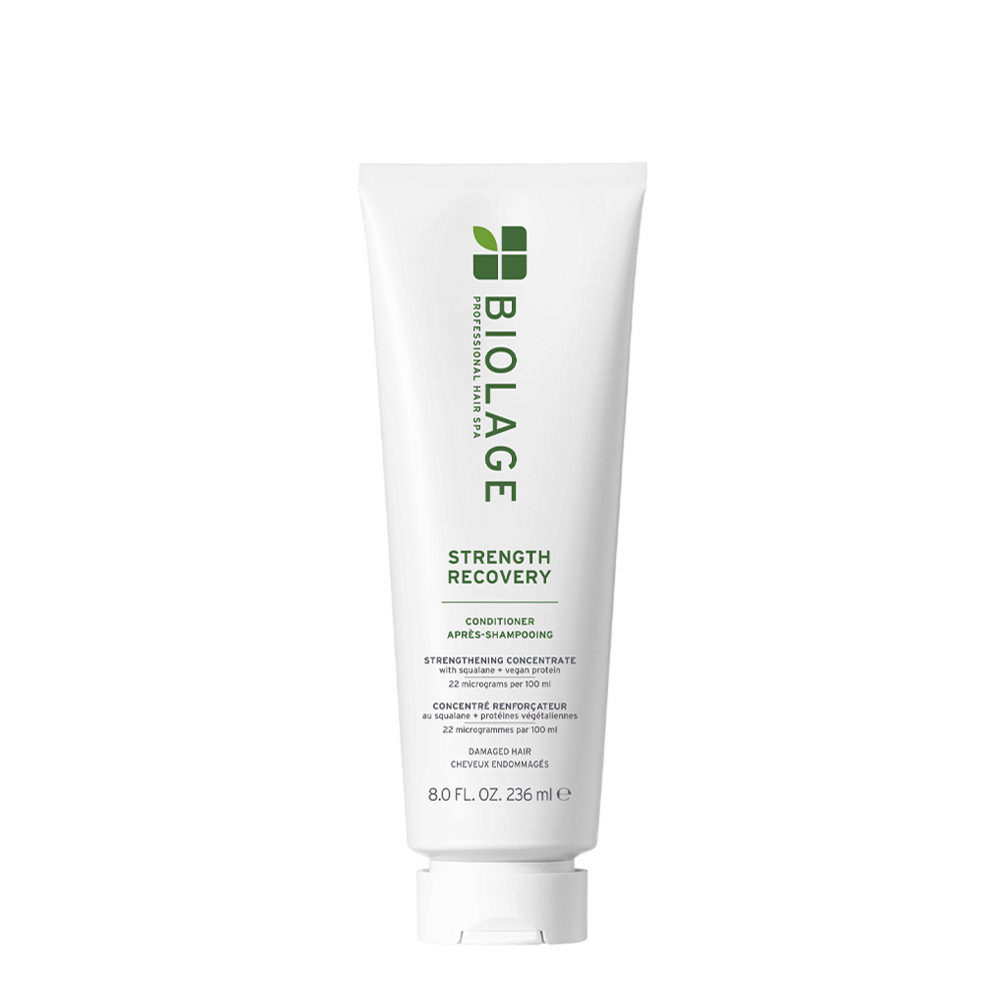 Biolage Professional Hair Spa Strenght Recovery Conditioner 236ml - damaged hair restructuring conditioner