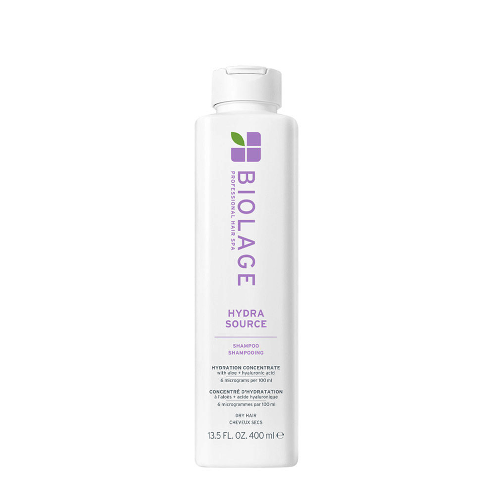 Biolage Professional Hair Spa Hydra Source Shampoo 400ml - hydrating shampoo for dry hair